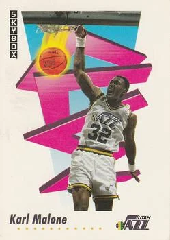 1991-92 SkyBox Karl Malone #283 card image