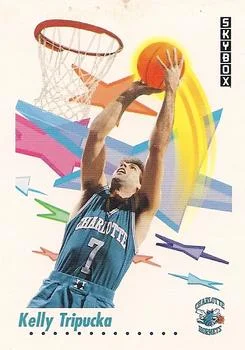 1991-92 SkyBox Kelly Tripucka #33 card image