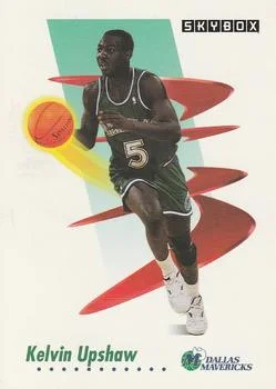 1991-92 SkyBox Kelvin Upshaw #64 card image