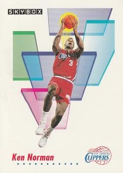 1991-92 SkyBox Ken Norman #129 card image