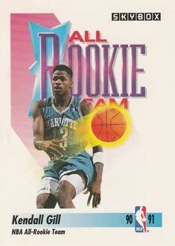 1991-92 SkyBox Kendall Gill ART #321 card image
