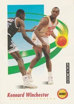 1991-92 SkyBox Kennard Winchester #109 card image