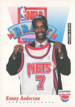 1991-92 SkyBox Kenny Anderson DFT #514 card image