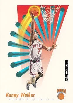1991-92 SkyBox Kenny Walker #197 card image