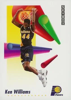 1991-92 SkyBox Kenny Williams #120 card image