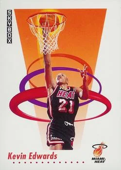 1991-92 SkyBox Kevin Edwards #148 card image