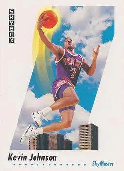 1991-92 SkyBox Kevin Johnson SKM #582 card image