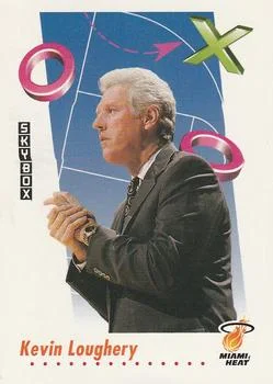 1991-92 SkyBox Kevin Loughery CO #391 card image