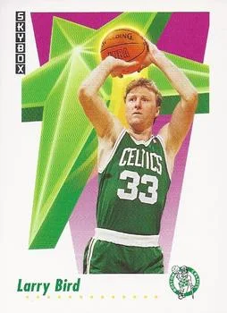 1991-92 SkyBox Larry Bird #12 card image