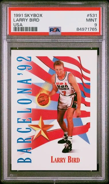 1991-92 SkyBox Larry Bird USA #531 card image