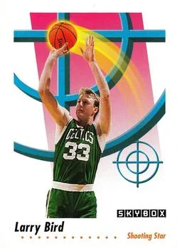 1991-92 SkyBox Larry Bird SS #591 card image