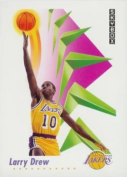 1991-92 SkyBox Larry Drew #135 card image