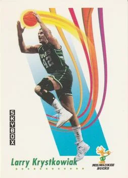 1991-92 SkyBox Larry Krystkowiak #159 card image