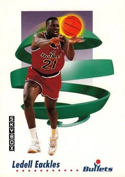 1991-92 SkyBox Ledell Eackles #288 card image