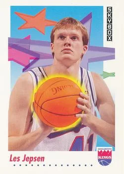 1991-92 SkyBox Les Jepsen #643 card image