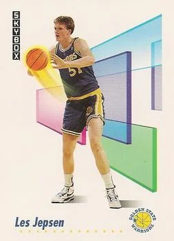 1991-92 SkyBox Les Jepsen #93 card image