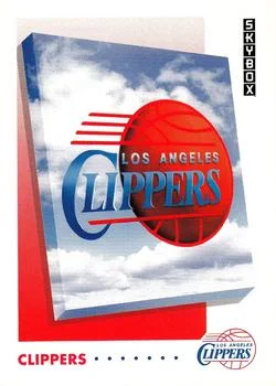 1991-92 SkyBox Los Angeles Clippers TC #362 card image