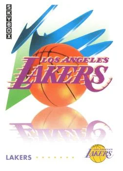 1991-92 SkyBox Los Angeles Lakers TC #363 card image