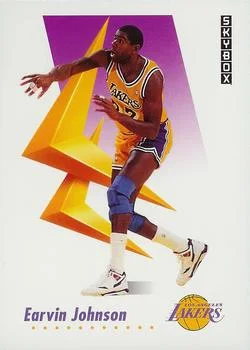 1991-92 SkyBox Magic Johnson #137 card image