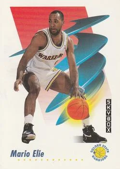 1991-92 SkyBox Mario Elie #89 card image
