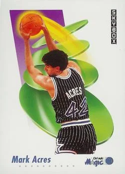1991-92 SkyBox Mark Acres #199 card image
