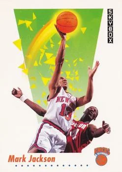 1991-92 SkyBox Mark Jackson #190 card image