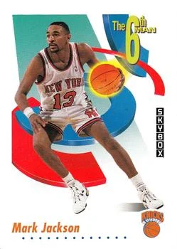 1991-92 SkyBox Mark Jackson SM #449 card image