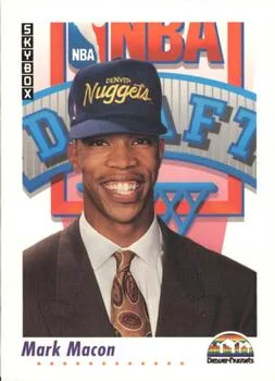 1991-92 SkyBox Mark Macon DFT #520 card image