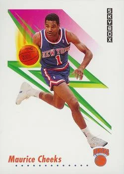 1991-92 SkyBox Maurice Cheeks #188 card image