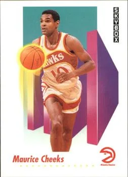 1991-92 SkyBox Maurice Cheeks #615 card image
