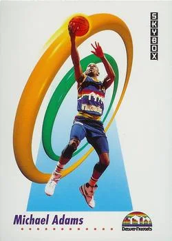 1991-92 SkyBox Michael Adams #67 card image