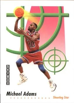 1991-92 SkyBox Michael Adams SS #589 card image
