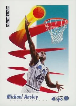 1991-92 SkyBox Michael Ansley #201 card image