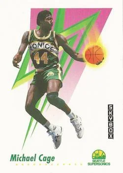 1991-92 SkyBox Michael Cage #267 card image