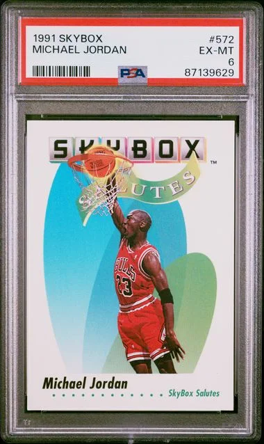 1991-92 SkyBox Michael Jordan #572 card image