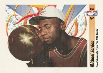 1991-92 SkyBox Michael Jordan FIN #334 card image