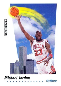 1991-92 SkyBox Michael Jordan SKM #583 card image