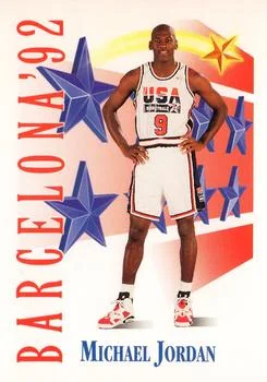 1991-92 SkyBox Michael Jordan USA #534 card image