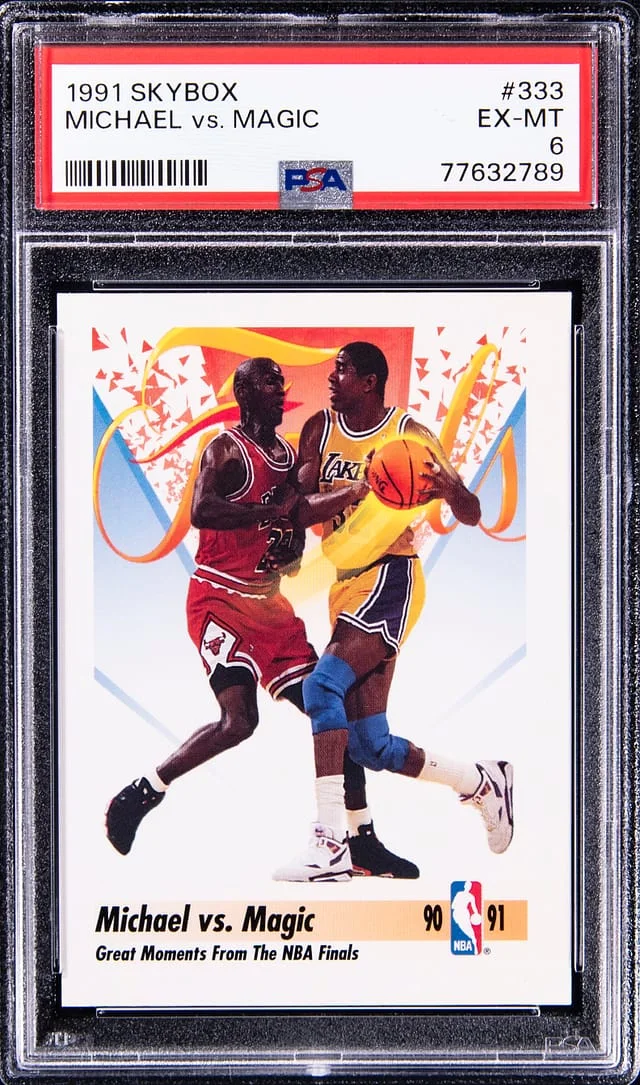 1991-92 SkyBox Michael vs. Magic #333 card image