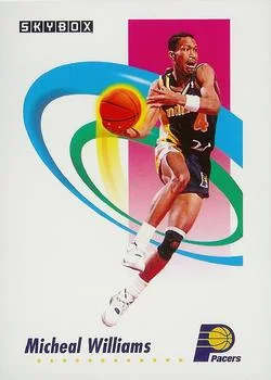1991-92 SkyBox Micheal Williams #121 card image