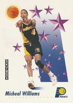 1991-92 SkyBox Micheal Williams RS #496 card image