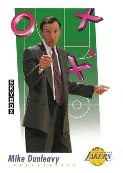 1991-92 SkyBox Mike Dunleavy CO #390 card image