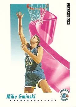 1991-92 SkyBox Mike Gminski #28 card image