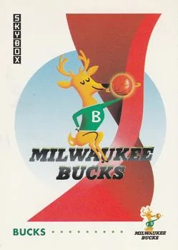 1991-92 SkyBox Milwaukee Bucks TC #365 card image