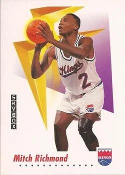 1991-92 SkyBox Mitch Richmond #644 card image
