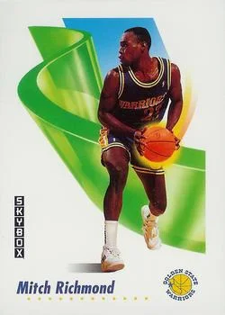 1991-92 SkyBox Mitch Richmond #98 card image