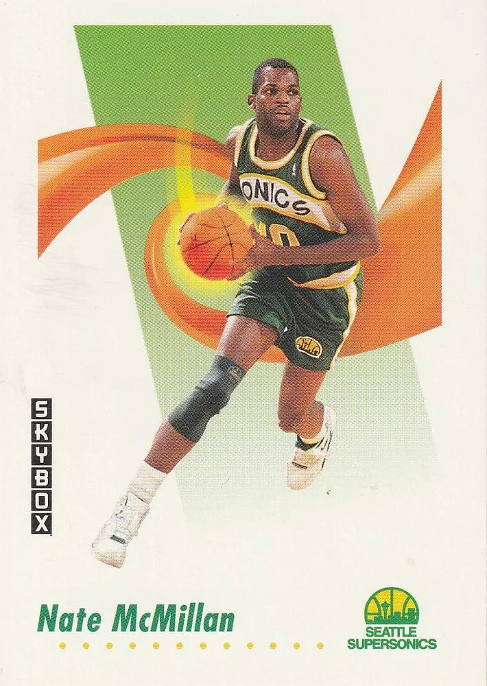 1991-92 SkyBox Nate McMillan #273 card image
