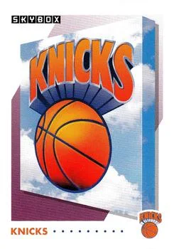 1991-92 SkyBox New York Knicks TC #368 card image