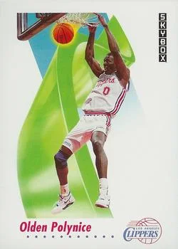 1991-92 SkyBox Olden Polynice #130 card image