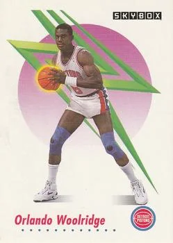 1991-92 SkyBox Orlando Woolridge #628 card image